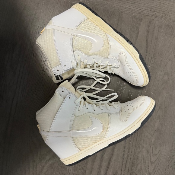 Nike Dunk Sky Mesh High White Size 10 - Picture 8 of 11